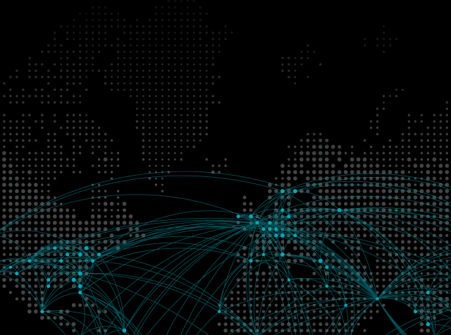 Illustration of global distribution map