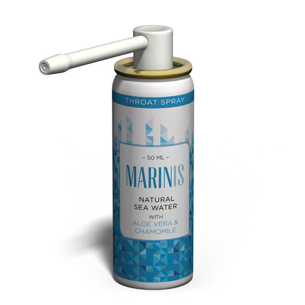 Saline and Seawater Spray for Throat Cleansing